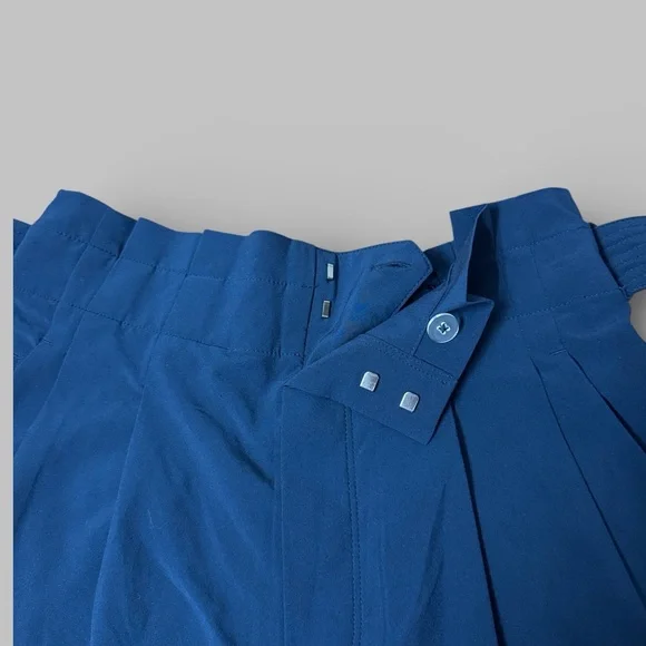 Athleta Navy Blue High-Waisted Skyline II Shorts - Picture 4 of 7